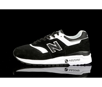 真标 新百伦 NB997.5系列 New Balance复古鞋运动跑步黑白36-44